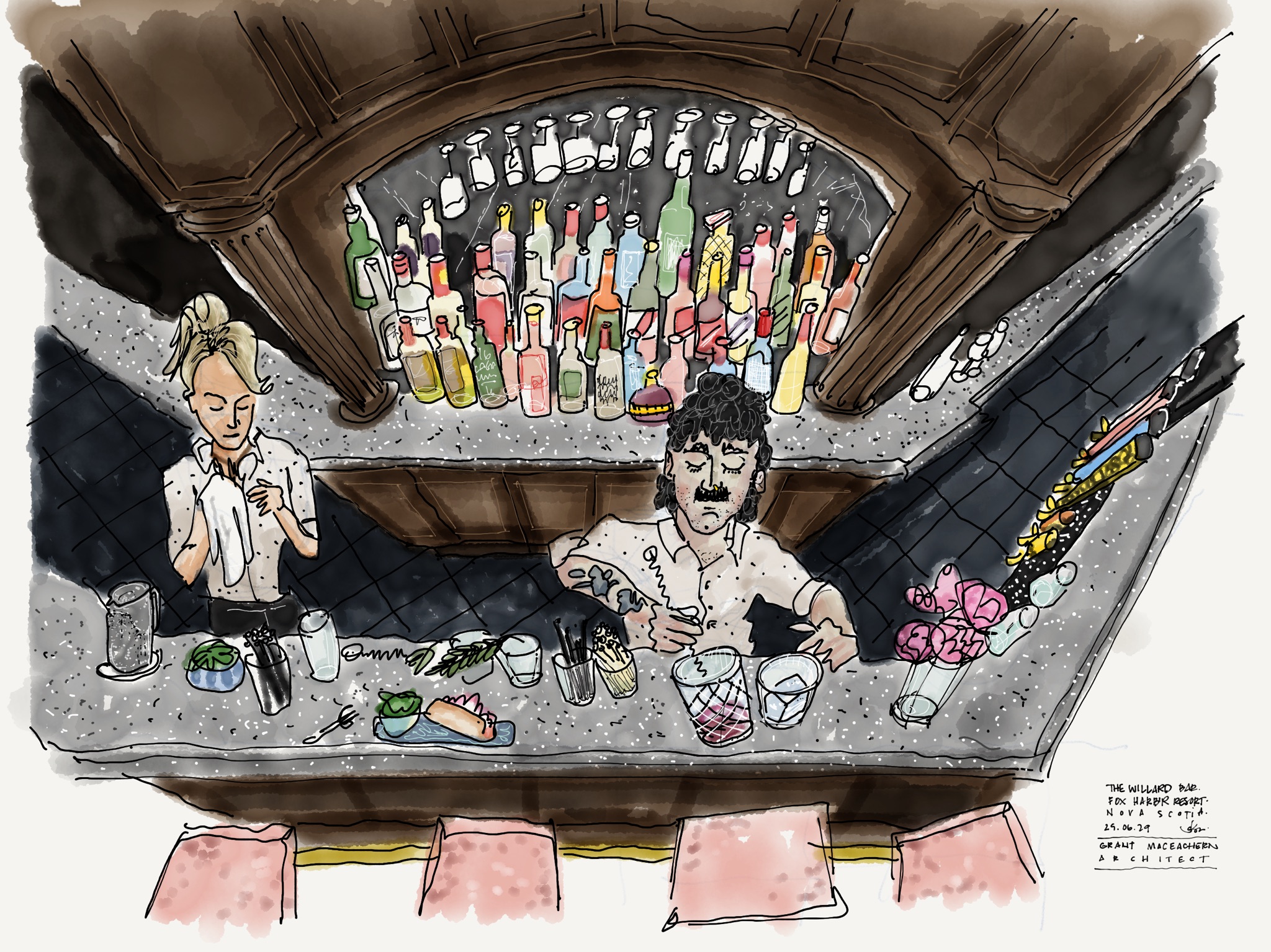 A coloured image